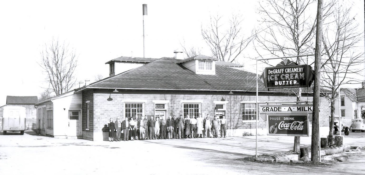 History The DeGraff Creamery