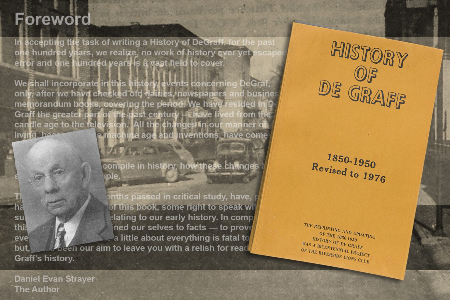 History “History of DeGraff”, By Daniel Evan Strayer